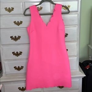 Lilly Pullitzer Scalloped Pink Dress